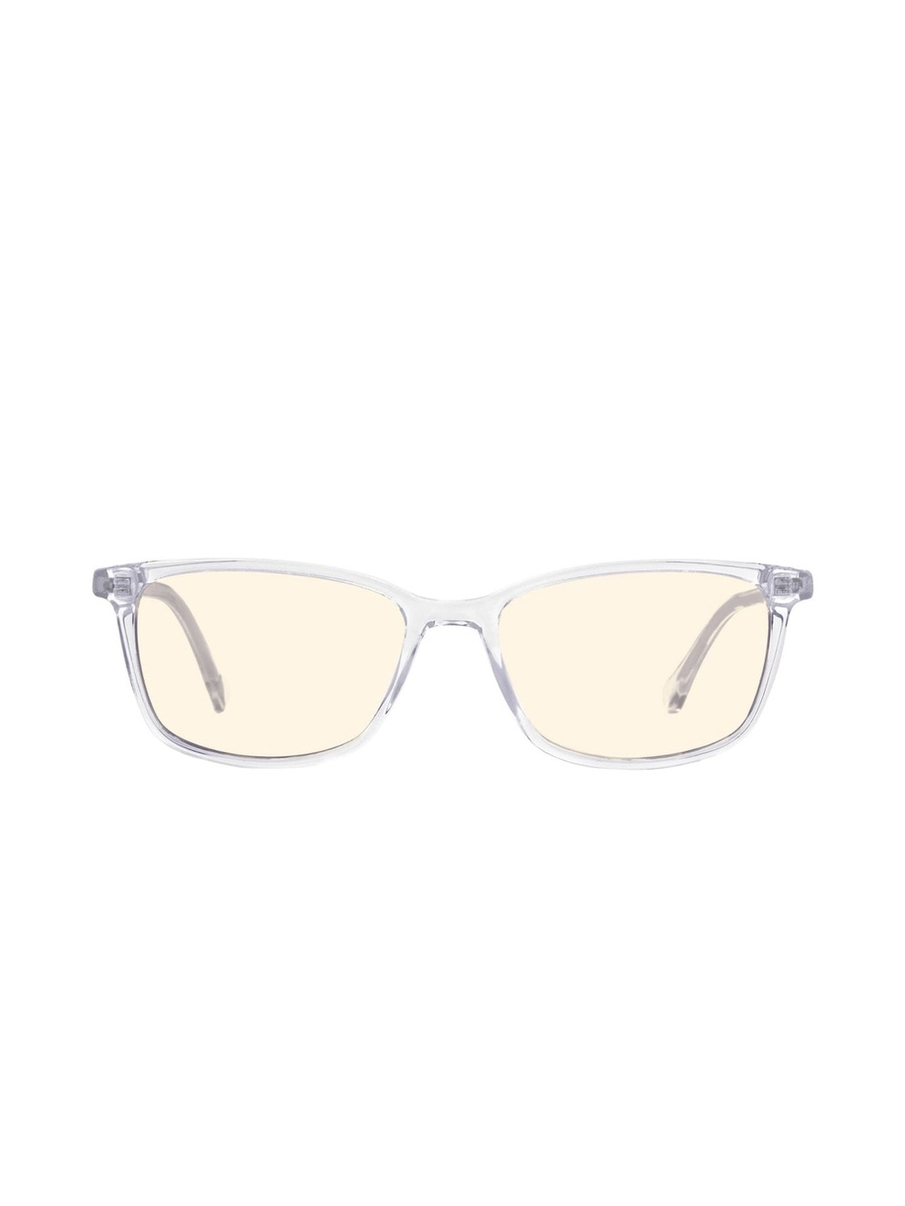Felix Gray Blue Light Glasses Amber Lenses Clear Frame Like New